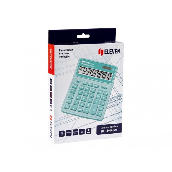 Calculator de birou 12 digiți, 204 x 155 x 33 mm, Eleven SDC-444XR