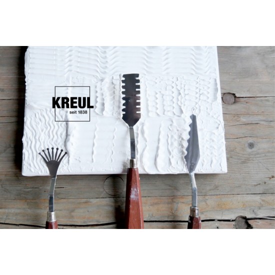[APERTA] Cuțite de paletă cu model Kreul, set 3 buc