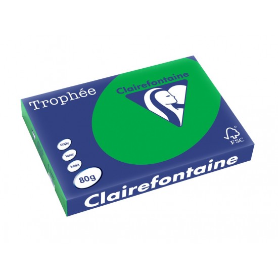 Hârtie color Clairefontaine Intens A3, 80gr/mp, 500 bucăți per top Hârtie color Clairefontaine Intens A3, 80gr/mp, 500 bucăți per top