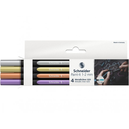 Liner metalic Paint-It 020 1-2 mm Set 4 buc