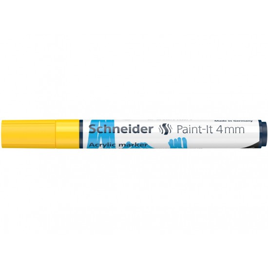Marker cu vopsea acrilică Paint-It 320 4 mm Schneider Marker cu vopsea acrilică Paint-It 320 4 mm Schneider