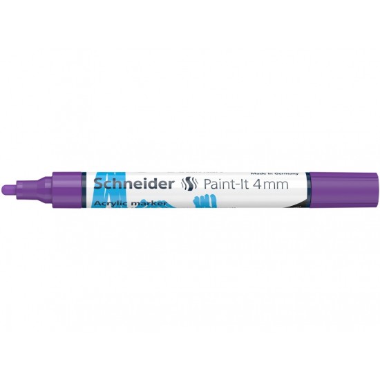 Marker cu vopsea acrilică Paint-It 320 4 mm Schneider Marker cu vopsea acrilică Paint-It 320 4 mm Schneider