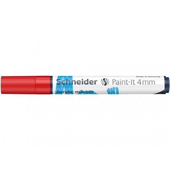 Marker cu vopsea acrilică Paint-It 320 4 mm Schneider Marker cu vopsea acrilică Paint-It 320 4 mm Schneider