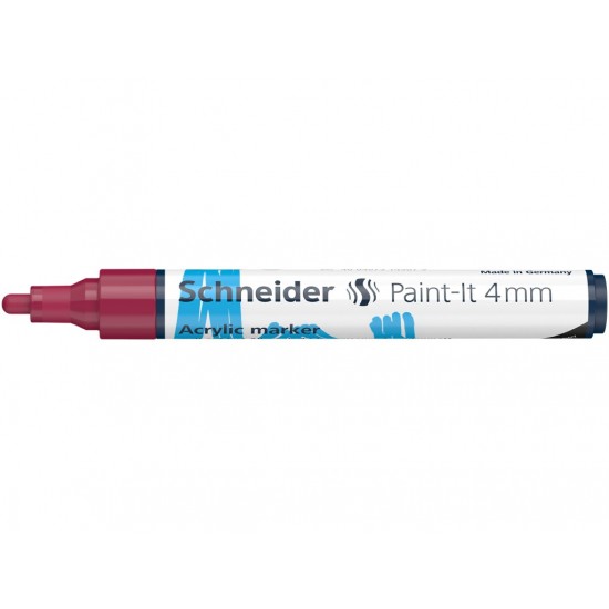 Marker cu vopsea acrilică Paint-It 320 4 mm Schneider Marker cu vopsea acrilică Paint-It 320 4 mm Schneider