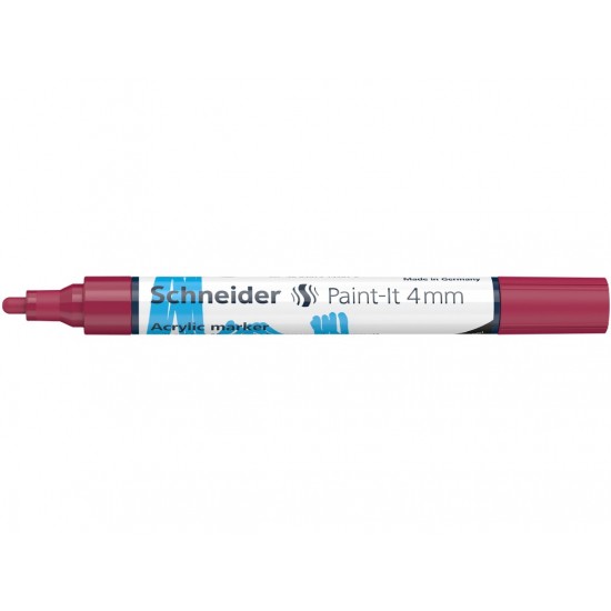 Marker cu vopsea acrilică Paint-It 320 4 mm Schneider Marker cu vopsea acrilică Paint-It 320 4 mm Schneider