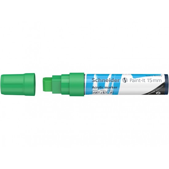 Marker cu vopsea acrilică Paint-It 330 15 mm Schneider Marker cu vopsea acrilică Paint-It 330 15 mm Schneider