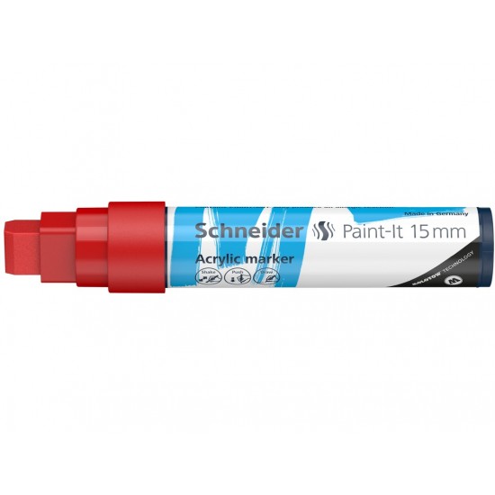 Marker cu vopsea acrilică Paint-It 330 15 mm Schneider Marker cu vopsea acrilică Paint-It 330 15 mm Schneider