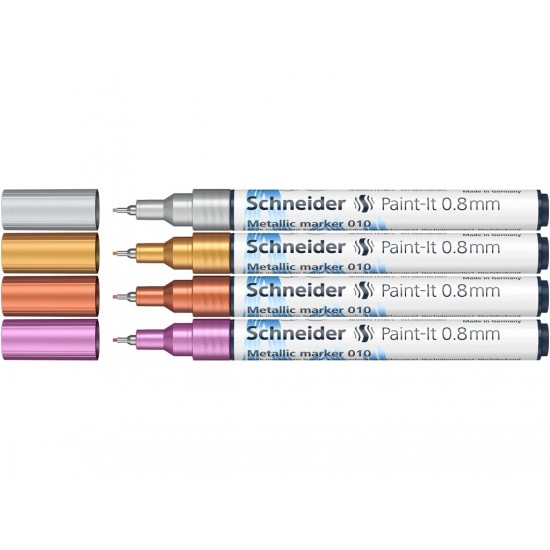 Marker metalic Paint-It 010 0,8 mm Set 1