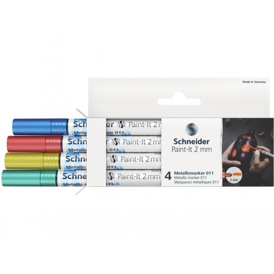 Marker metalic Paint-It 011 2 mm Set 2