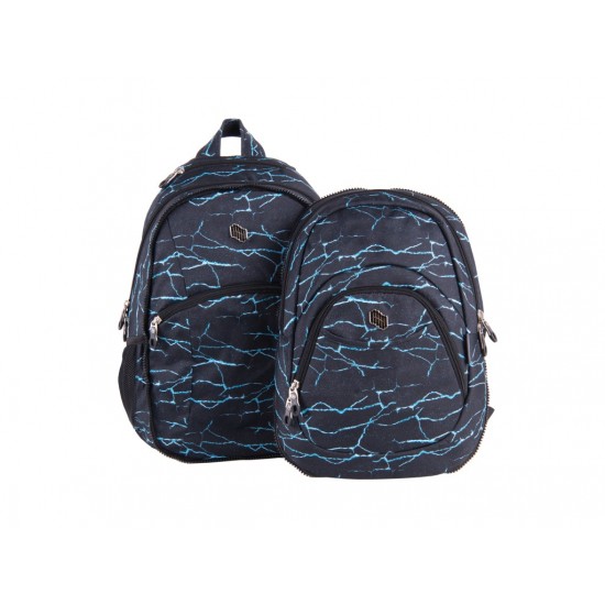 Rucsac Pulse 2 în 1 Teens Blue Lava