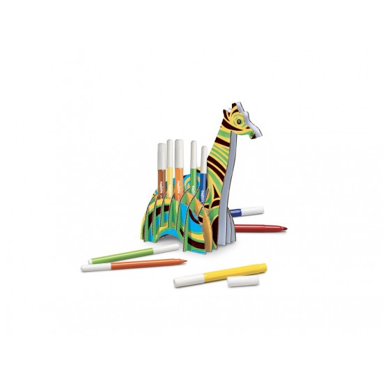 Set creativ Create & Color Carioca Girafa 3D Set creativ Create & Color Carioca Girafa 3D