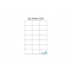 Etichete fără margini C/521 Etichete fără margini C/521
