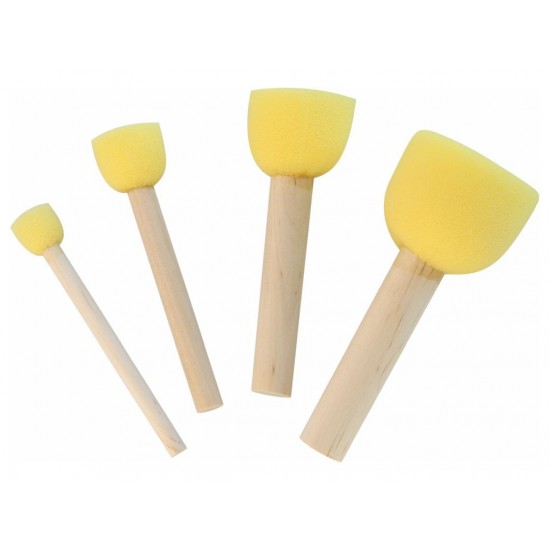 [APERTA] Pensulă specială din spumă Kreul, 4 buc/set