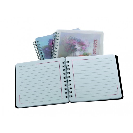 Agendă mini nedatată 100 x 100 mm Agendă mini nedatată 100 x 100 mm