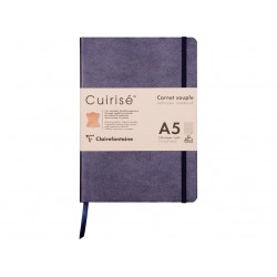 Notebook cu copertă moale din piele Cuirise, A5, Clairefontaine Notebook cu copertă moale din piele Cuirise, A5, Clairefontaine
