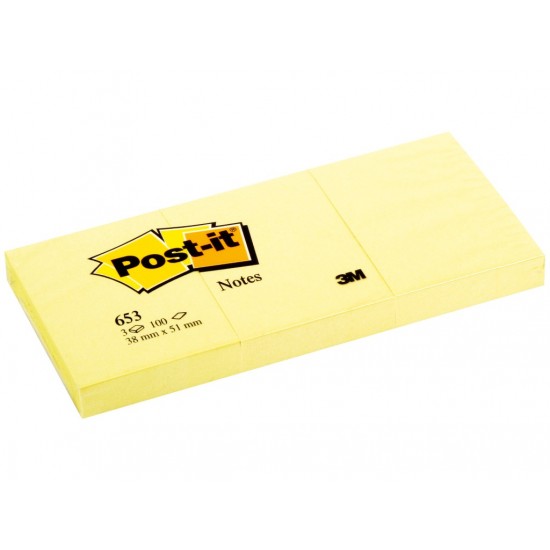 Set Notes adeziv Post-it® Canary Yellow™
