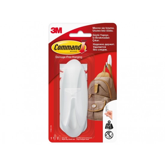 Cârlig design mare Command 3M Cârlig design mare Command 3M