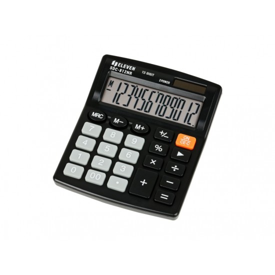 Calculator de birou 12 digiți, 124 x 102 x 25 mm, Eleven SDC-812NR