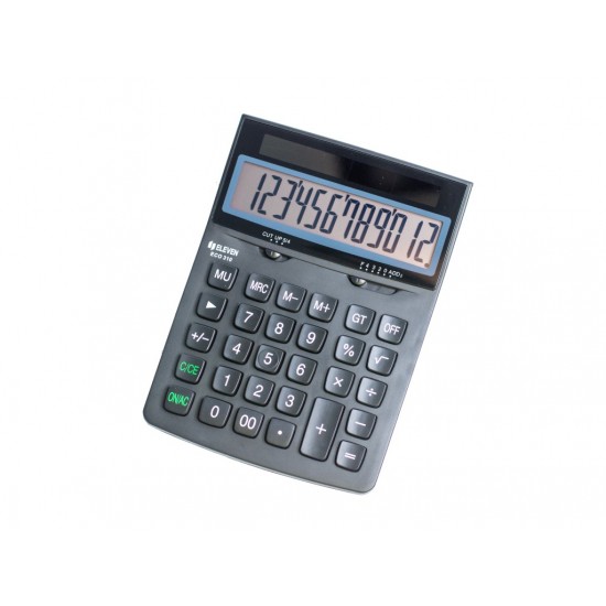 Calculator de birou ECO 12 digiți, 126 x 174,3 x 35,3 mm, Eleven ECO 310