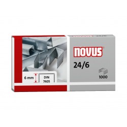 Capse Novus 24/6, 1000 buc Capse Novus 24/6, 1000 buc