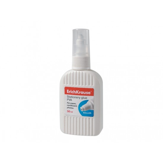 Lipici tip creion cu bilă Erich Krause PVA, 50ml