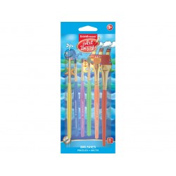 Set pensule ArtBerry din păr sintetic, 6 buc