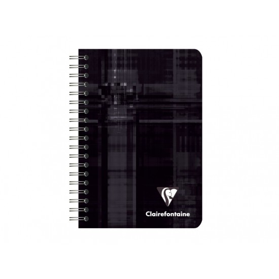 Caiet A7+ (9 x 14 cm) cu spiră, 90 file, Clairefontaine Caiet A7+ (9 x 14 cm) cu spiră, 90 file, Clairefontaine