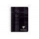 Caiet A7+ (9 x 14 cm) cu spiră, 90 file, Clairefontaine Caiet A7+ (9 x 14 cm) cu spiră, 90 file, Clairefontaine