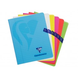 Caiet capsat A5+, 36 file, Colecția Mimesys, Clairefontaine Caiet capsat A5+, 36 file, Colecția Mimesys, Clairefontaine