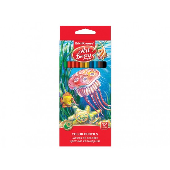 Creioane color hexagonale ArtBerry, 12/set Creioane color hexagonale ArtBerry, 12/set