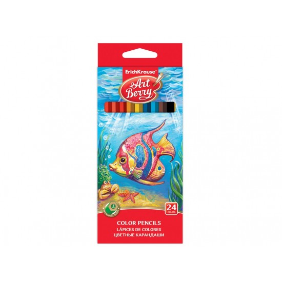 Creioane color hexagonale ArtBerry, 24/set Creioane color hexagonale ArtBerry, 24/set