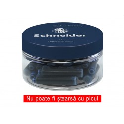 Patron cerneală Schneider albastru închis 30/borcan Patron cerneală Schneider albastru închis 30/borcan