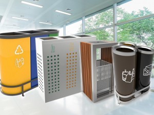 Colectează selectiv deșeurile în coșuri profesionale, în vederea reciclării!