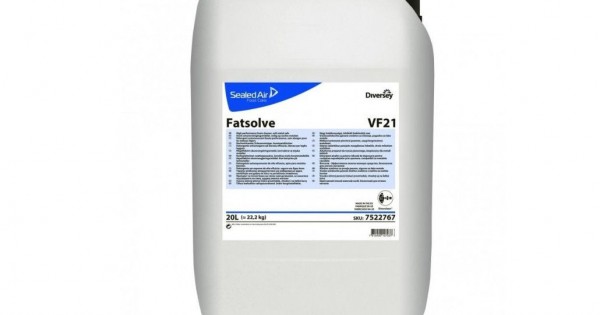 Detergent degresant spumant FATSOLVE, Diversey, 22 kg
