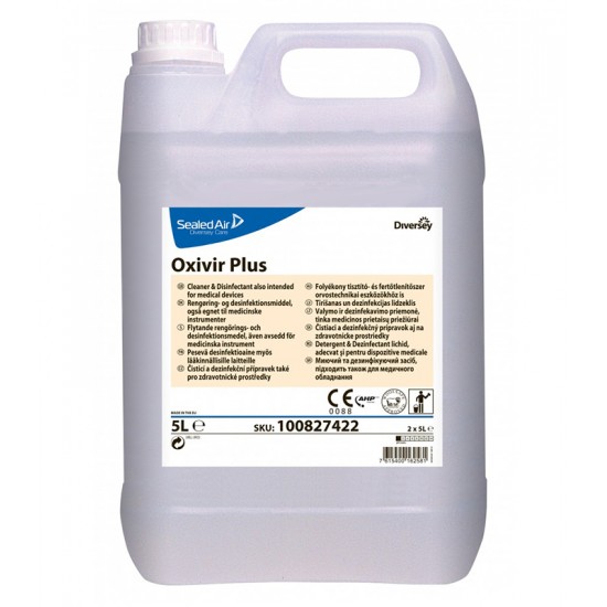 Detergent dezinfectant Oxivir Plus, Diversey, 5L