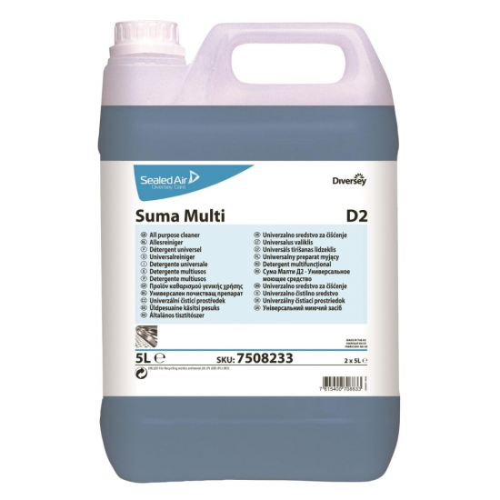 Detergent universal bucatarie SUMA Multi D2, Diversey, 5L Detergent universal bucatarie SUMA Multi D2, Diversey, 5L