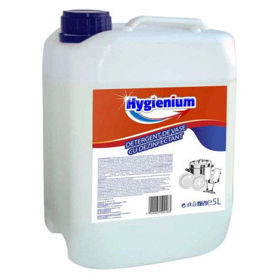 Detergent De Vase Cu Dezinfectant Hygienium 5L Detergent De Vase Cu Dezinfectant Hygienium 5L