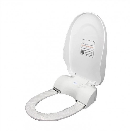 Capac de toaleta cu senzor Sanito,  compatibil cu folie de 60 utilizari