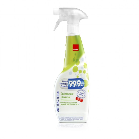 Dezinfectant Universal Spray SANO 99.9%, 750ml Dezinfectant Universal Spray SANO 99.9%, 750ml