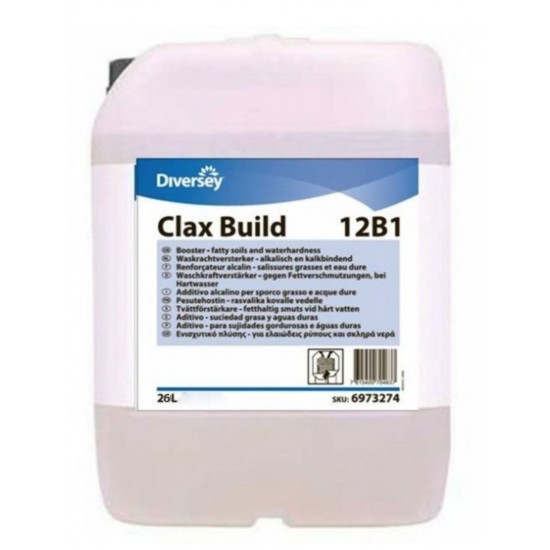 Aditiv alcalin pentru textile Clax Build, Diversey, 26L