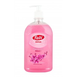 Sapun lichid liliac cu pompita, Fabi, 500ml Sapun lichid liliac cu pompita, Fabi, 500ml