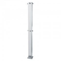 Turn dus din otel inoxidabil cu robinet autoinchidere si buton de apasare cu 4 pozitii, Idral