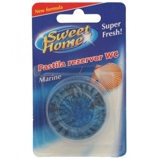 SWEET Pastile Rezervor WC 1 buc Marine 50g SWEET Pastile Rezervor WC 1 buc Marine 50g