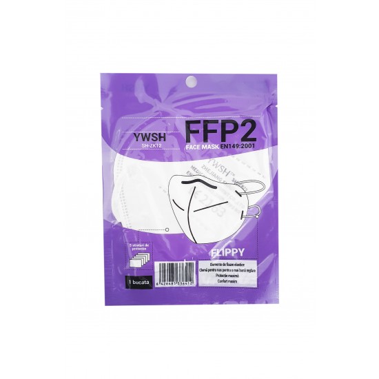 Masca protectie tip FFP2/N95, 5 straturi, ambalare individuala Masca protectie tip FFP2/N95, 5 straturi, ambalare individuala
