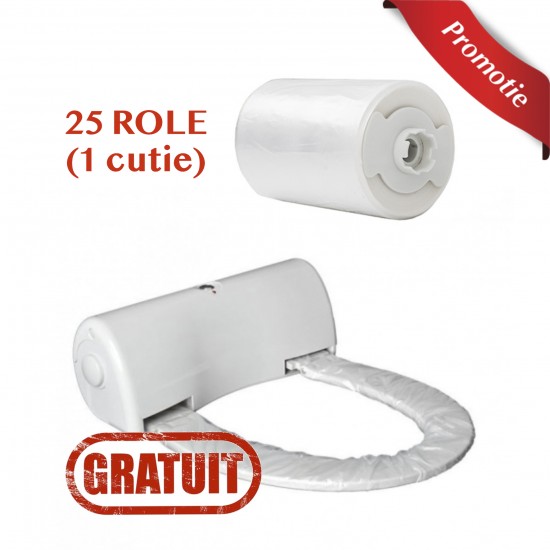Pachet 1 Cutie 25 Role + 1 Capac Igienic GRATUIT Pachet 1 Cutie 25 Role + 1 Capac Igienic GRATUIT