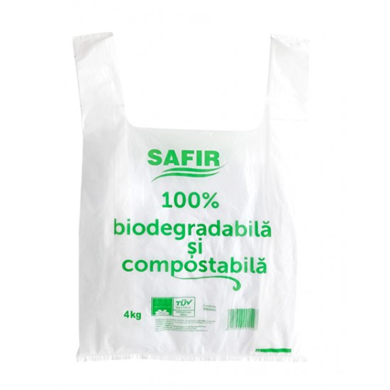 Pungi alimentare biodegradabile, 4 Kg, 100buc/set Pungi alimentare biodegradabile, 4 Kg, 100buc/set