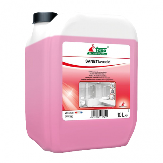 Detergent concentrat spatii sanitare, 10 L - Tana SANET Lavocid Detergent concentrat spatii sanitare, 10 L - Tana SANET Lavocid