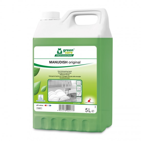 Detergent ecologic pentru vase, MANUDISH original, 5L