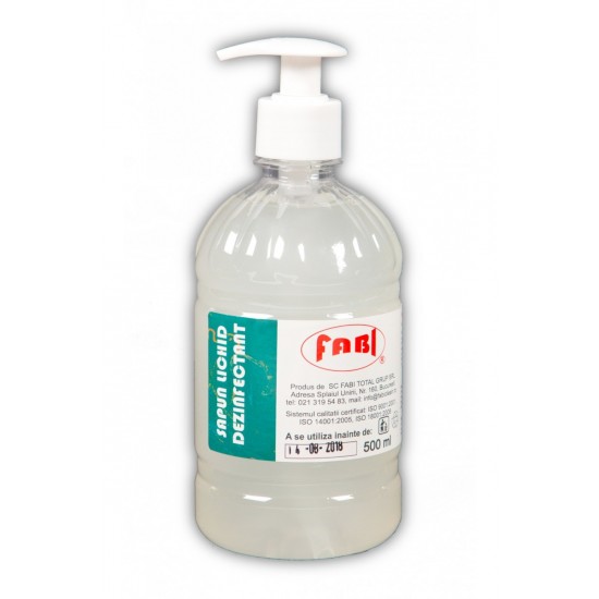 Sapun lichid antibacterian Fabi 500 ml Sapun lichid antibacterian Fabi 500 ml