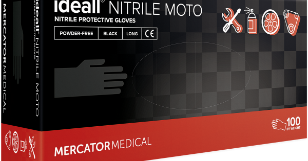 Manusi de protectie ideall® nitrile moto